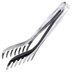 bella cuisine 24cm 304不鏽鋼 義大利麵沙拉夾 叉型上菜料理夾, 1個, 單一顏色