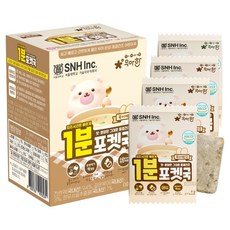 首爾大學Wooahan 嬰幼兒用 1分鐘口袋湯 明太魚雞蛋湯 4入, 1個, 24g