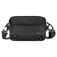 BLUEMOUNT 生活防水休閒斜背包 APZ2503, 黑色