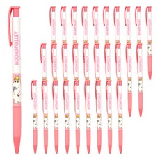 Moomin 嚕嚕米油性原子筆 0.48mm, 紅色, 30個