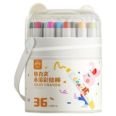 스모글 손에 묻지 않는 안전 크레용, 1개, 36색