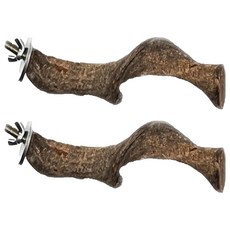 Bellapick 舒緩壓力棲木 10cm, 2個, 原木站架 Gangryong