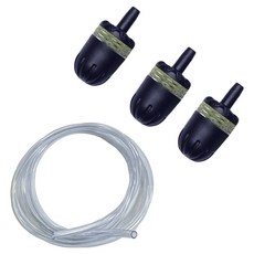 Samaqua Refresh Ziss 氣泡石 3入 + 三夏水族 空氣軟管 3m 套組 zad-17, 1套