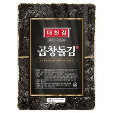 대천김 명품곱창돌김 생김 NC7100 100p, 380g, 1개
