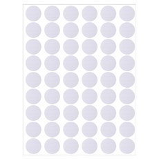 굿굿샵 가구 벽지 못자국 스티커 54p x 4개, 화이트