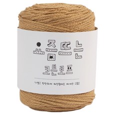 브랜드얀 요즘뜨는 코튼로프 뜨개실 200g, 1개, 06 스트로우