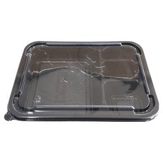 SWAN 一次性便當容器 1004 4格 + 蓋子組合, 1組, 50套