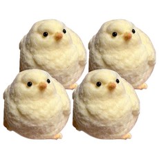 Smoggy羊毛小雞史萊姆, 4個, 混色