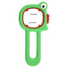 Moneyfull 可愛動物磁鐵開瓶器, 1個, 紅綠色