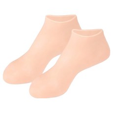 노크노크 실리콘 발관리 수유용 보습 양말 좌우 세트 스킨베이지 300g, 2세트