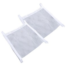 Ssoblanc 防止鞋子變形烘乾網, 2個, 白色