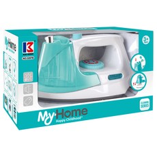 KaiMing 天空星星兒童用水噴霧熨斗天空廚房遊戲 中型 dynas3207B, 1個, 薄荷綠 + 白色