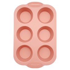 Queen's Living 烘焙杯子蛋糕模具, 1個, 淺粉紅色