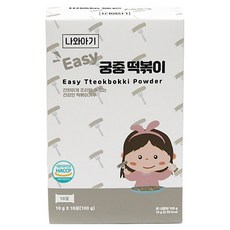 Nawaagi 嬰幼兒用宮廷炒年糕粉, 1個, 100g, 醬油口味