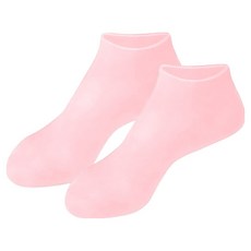 노크노크 실리콘 발관리 수유용 보습 양말 좌우 세트 핑크, 2세트, 300g