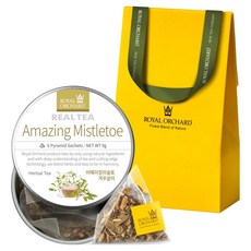 ROYAL ORCHARD 驚豔槲寄生茶包銀罐單包 + 禮物盒套組, 1套, 單品