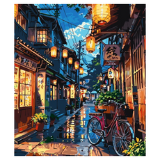 Monogent DIY 數字油畫 名畫 自然風景畫, 1套, Type S