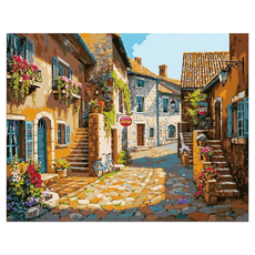 莫諾根特 DIY 歐洲名勝風景名畫油畫組, 1套, 類型 G