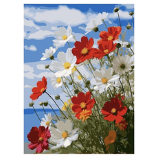 Monojent DIY繪畫Pipo繪畫名畫繪畫花, 1套, K型