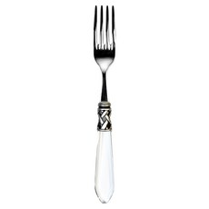 BUGATTI Aladdin阿拉丁裝飾環霧面餐叉 22 x 3 cm, 1個, 透明