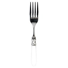 BUGATTI Aladdin 霧面裝飾環服務叉 24 x 4 cm, 1個, 透明