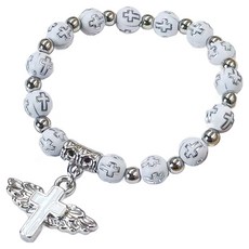 Cash Rich 實現願望 戀愛運 情侶 十字架手鍊 ONE SIZE, 1個, 款式 2