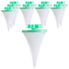 Goodssum 四葉草洗衣袋 5 x 9.2 x 15.5 cm 20g, 10個, 綠色