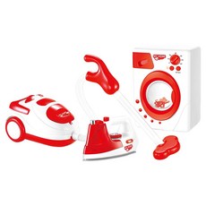 天空太陽星 擬真我的家 吸塵器 洗衣機 廚房遊戲 dynast3203 3件組, 1套, 混色