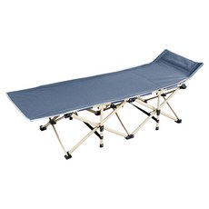 輝鴻 快速收納單人好用折疊床, 銀灰色