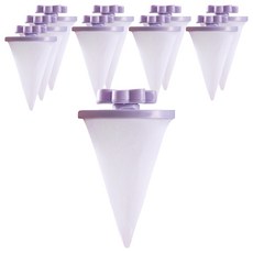 Goodssum 四葉草洗衣袋 5 x 9.2 x 15.5 cm 20g, 10個, 紫色