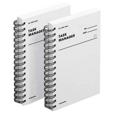 motemote 100天 自填式計畫本, 白色, 2本