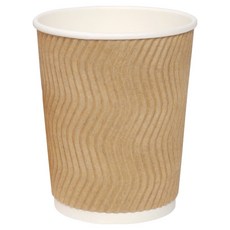 三信商社 Happy Pack Hangyeol 一次性三層牛皮紙杯 330ml, 1個, 100入