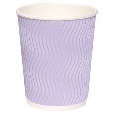 三信商社 Happy Pack Hangyeol 一次性3層紙杯 330ml 紫色, 1個, 100入