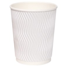 Happy Pack Hangyeol 白色紙杯 330ml, 1個, 100入