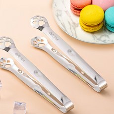 YOL 큐티캣 304 스테인레스 집게, 실버, 2개