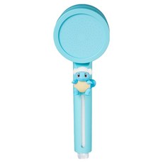 Beyon 寶可夢 傑尼龜 濾芯加壓蓮蓬頭, 天藍色, 1個