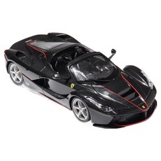 bbUrago 1:24 法拉利 Aperta 敞篷車 壓鑄模型, 黑色, 1個