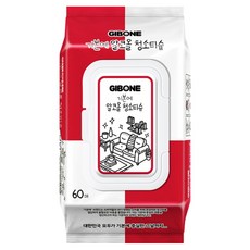 기본에 알코올 청소티슈 캡형 60매, 1개