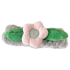 난리시스터즈 귀여운 꽃모양 세안밴드, 1개, 회색