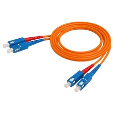 DIOPTEC SC-SC-2C-MM-10M SC-SC 多模光纖線, 10m, 1個, 橘色