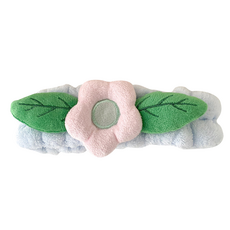 난리시스터즈 귀여운 꽃모양 세안밴드, 1개, 푸른 색