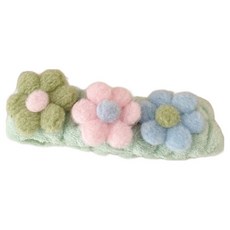 난리시스터즈 꽃모양 세안밴드, 1개, 녹색