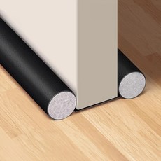 WE CHAMP 皮革門底門縫密封條 Z0058 黑色, 1條