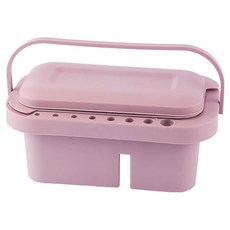 Marbella 美術用 3層可分離式水彩多功能水桶, 粉紅色