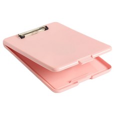 Gold Pang 光澤文件板夾A4文件收納盒, 1個, GP 粉紅色
