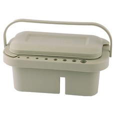 Marbella 美術用 3層可分離式水彩多功能水桶, 灰色