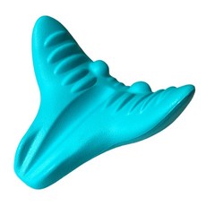 新升級頸椎牽引舒壓按摩枕, ZF3300, 綠色