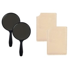 Dark Eye Darkness Mini 公主鏡 2入 + 錢包 2入 + 夾鏈袋套組, 1個, 混合色