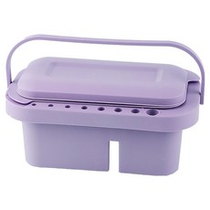 Marbella 美術用 3層可分離式水彩多功能水桶, 紫色