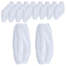 一次性不織布袖套 100入, 白色